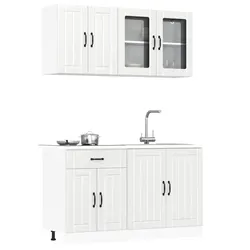 Versatile 4 Piece Kitchen Cabinet Set for Everyday Use