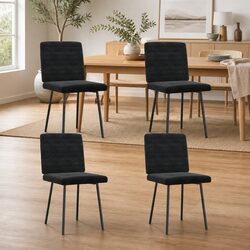 Practical Black Velvet Chairs for Any Room