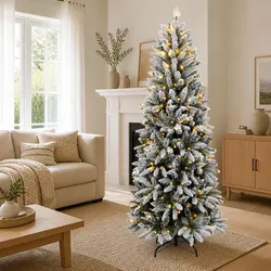 Practical 180cm Christmas Tree for Any Home Setting