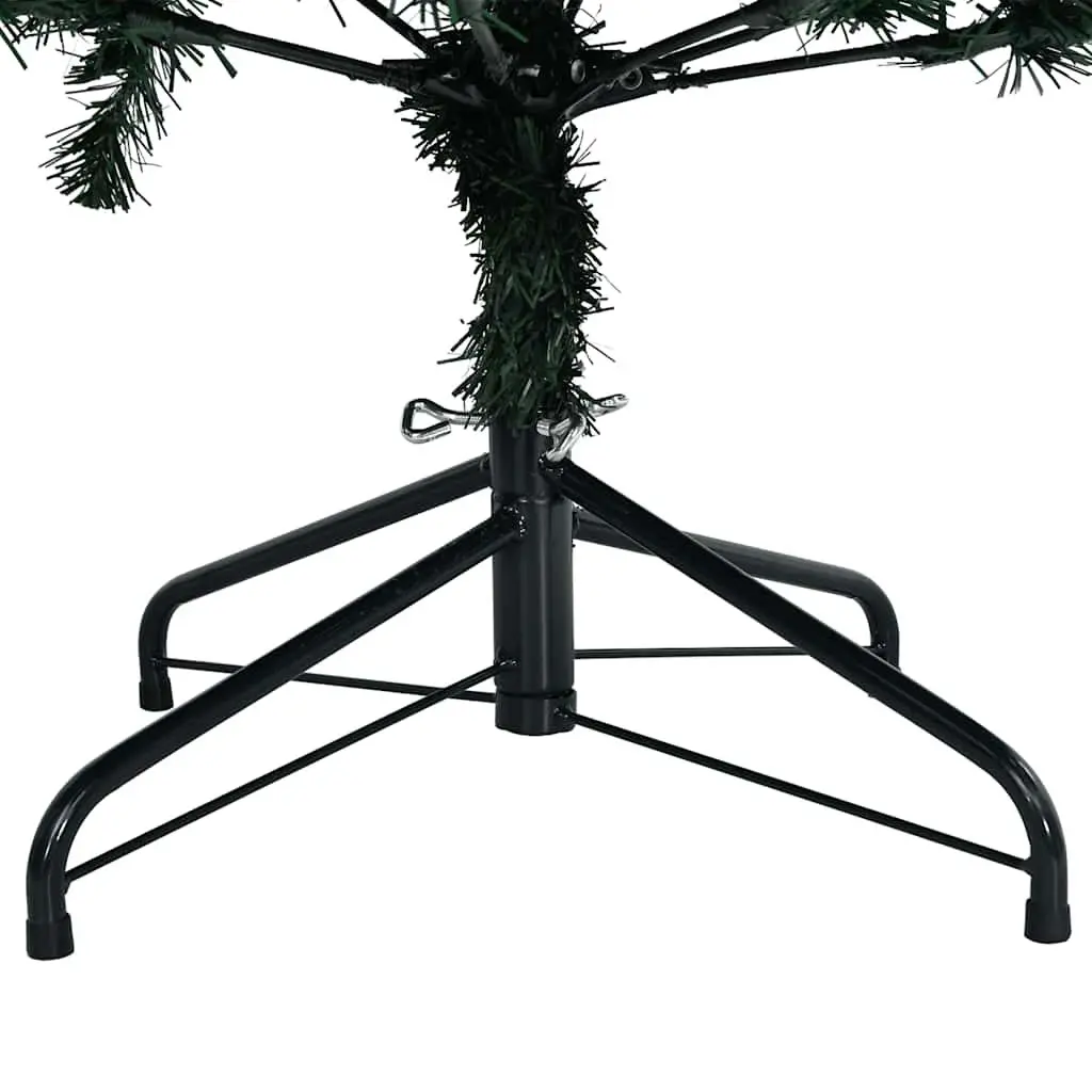 Artificial Christmas Tree 120 cm Green 150 LED Lights 8 Modes Hinged Branches