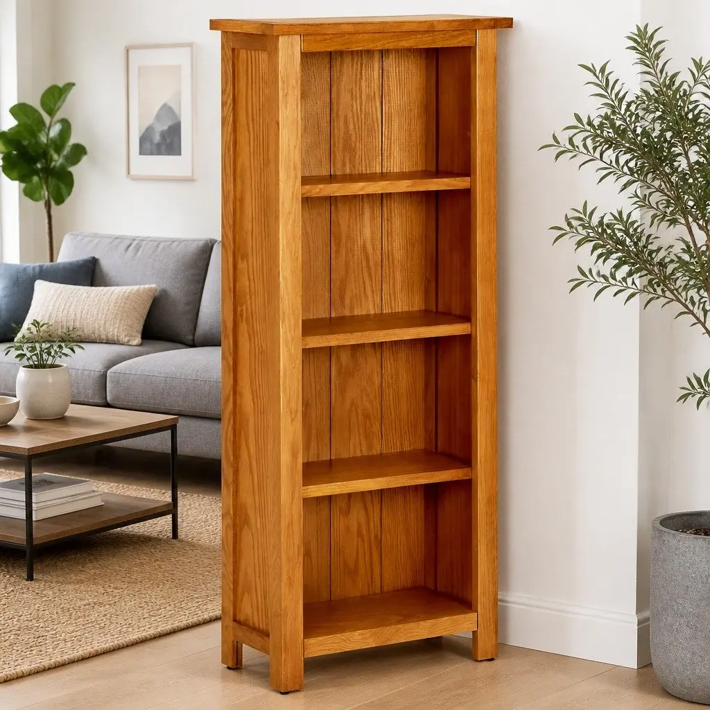 4-Tier Bookcase for Home Organization