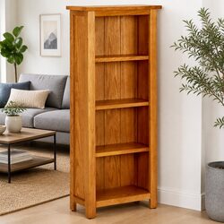 Practical 4-Tier Bookcase for Home Organization