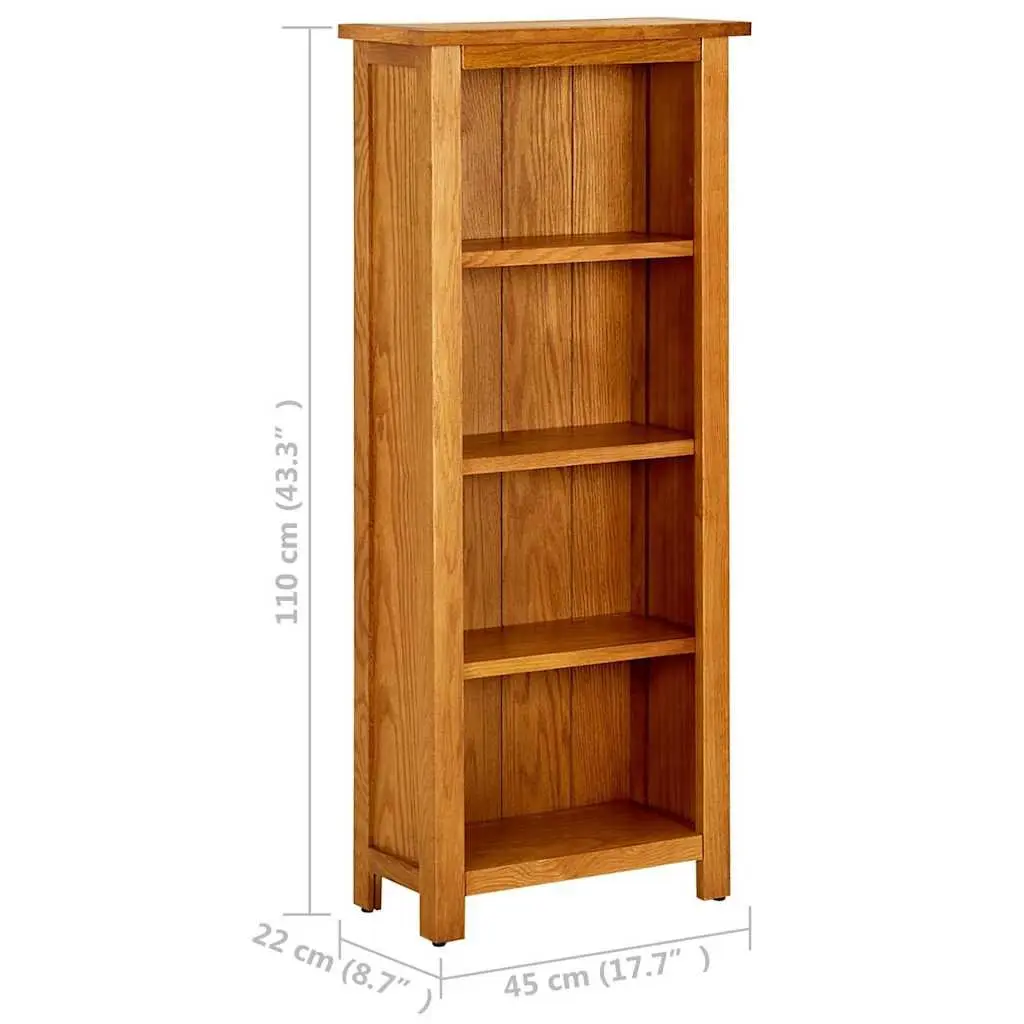 4-Tier Bookcase for Home Organization