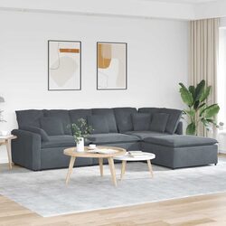 Perfect Fit Modular Sectional Sofa with Footstool for Your Home