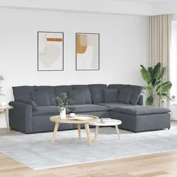 Perfect Fit Modular Sectional Sofa with Footstool for Your Home