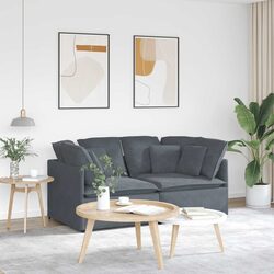 Grey Modular Sofa for Versatile Living Spaces