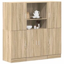 Versatile 3-Piece Kitchen Cabinet Set for Any Home