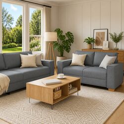 Versatile 3-Piece Sofa Set for Any Living Area