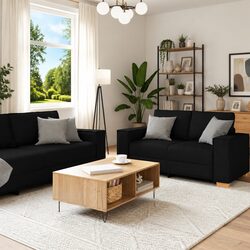 Versatile 3 Piece Sofa Set for Any Living Room