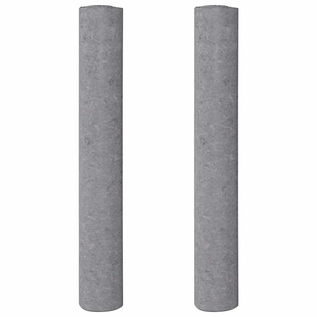 Painter Fleece Floor Protection Non-slip Non-woven Fabric 1m x 10m Grey 2 Piece
