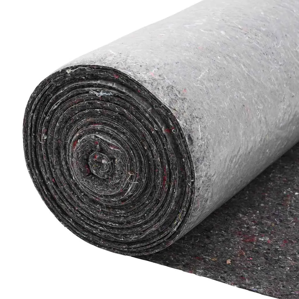 Painter Fleece Floor Protector Non-slip Water-resistant Non-woven Fabric Grey 25m x 1m 2 Rolls