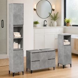 Practical 3-Piece Bathroom Furniture Set for Daily Use