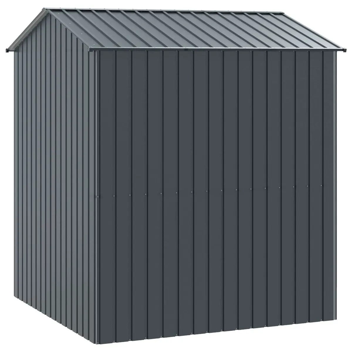 Bird Cage Galvanised Steel Rectangular 215 x 210 x 247 cm Anthracite