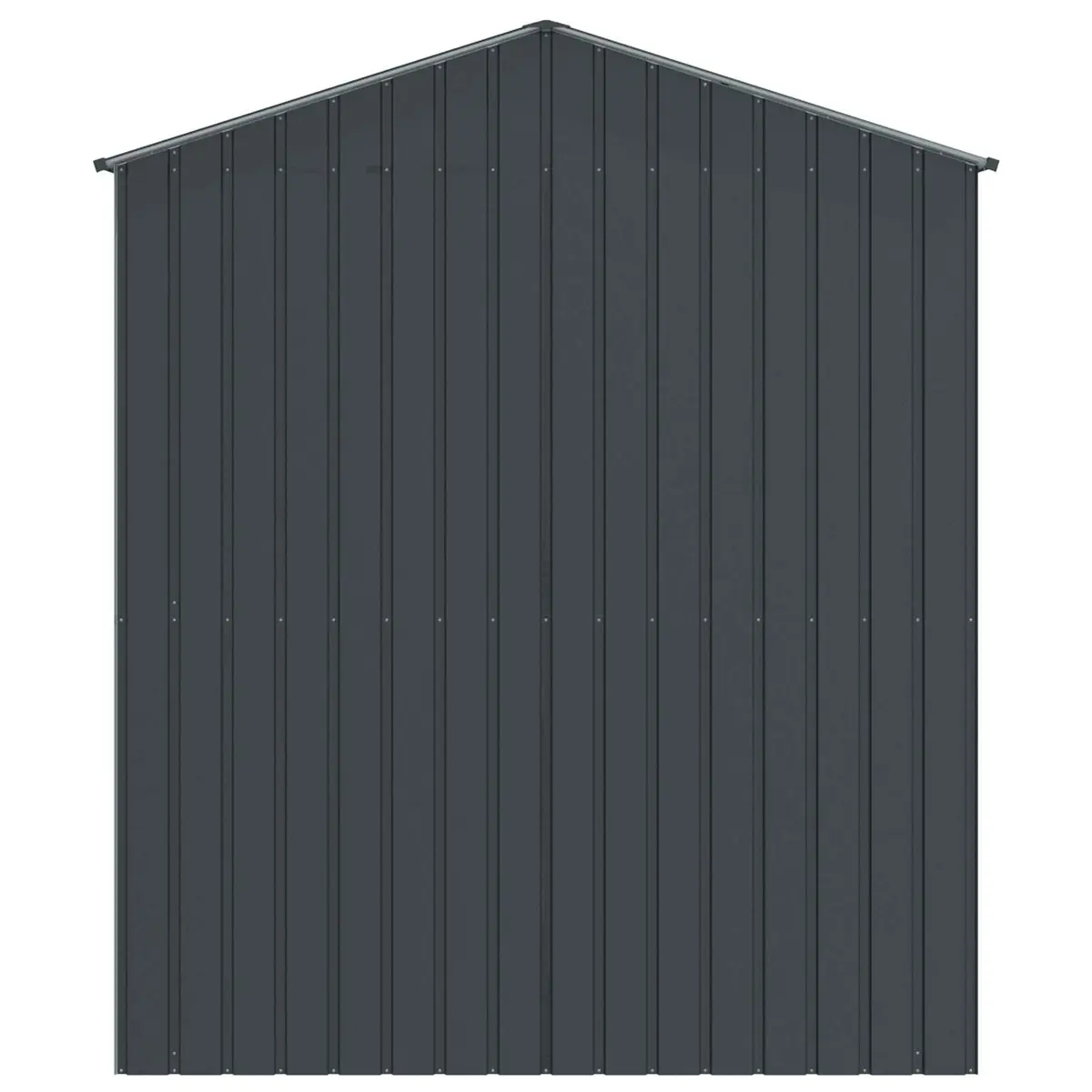 Outdoor Bird Cage Aviary 824x208x247cm Anthracite Galvanised Steel Garden