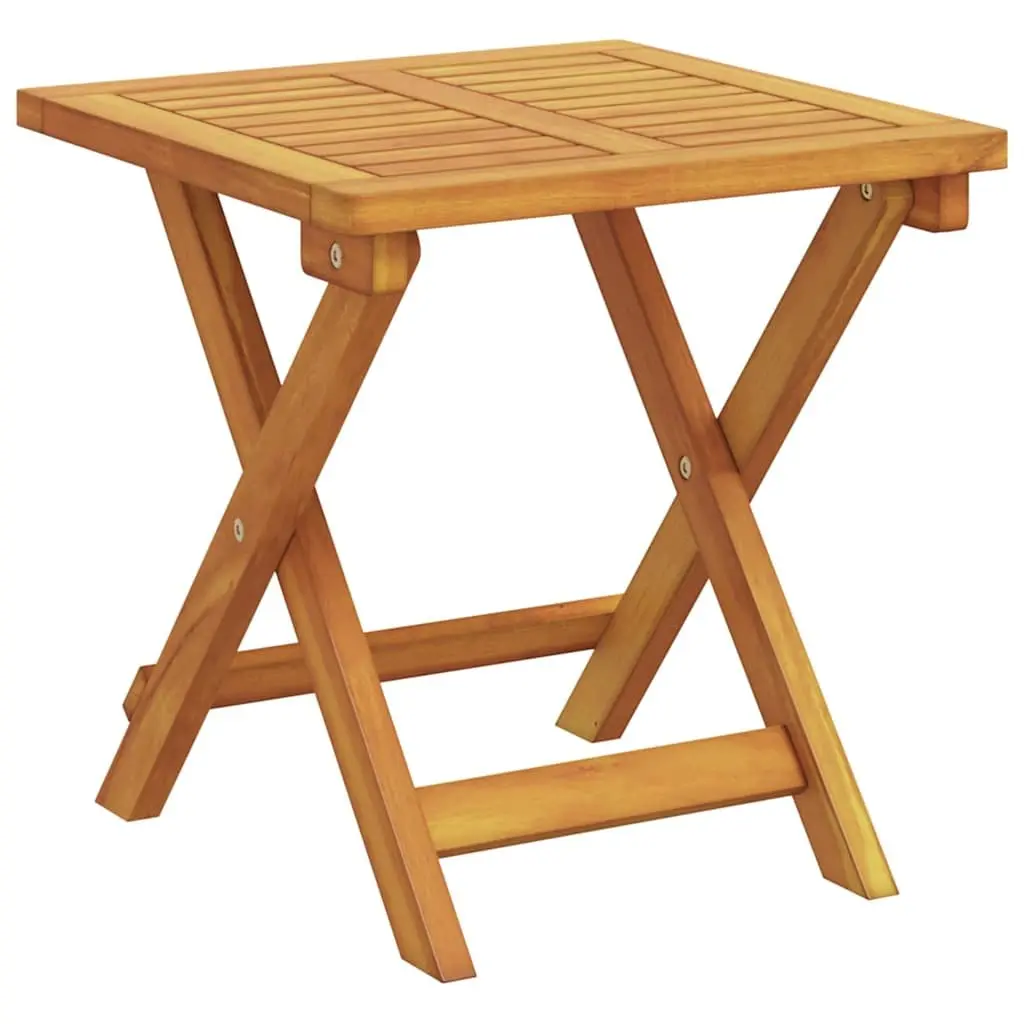 Outdoor Sun Lounger Set Adjustable Backrest Footrest Solid Acacia Wood 2 Pieces Brown
