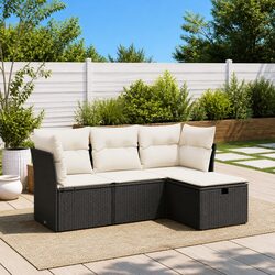 Ideal Black Rattan Garden Sofa Set for Your Patio