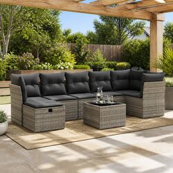 Perfect Addition for Your Outdoor Gatherings: 8-Piece Sofa Set