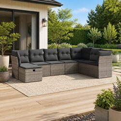 Practical 8 Piece Outdoor Sofa Set for Your Garden