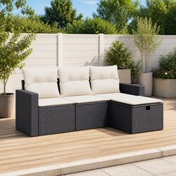 Versatile Outdoor Garden Sofa Set - 4 Pieces for Any Patio