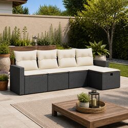 Practical 5-Piece Outdoor Sofa Set for Everyday Use