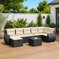 Practical 8-Piece Outdoor Sofa Set for Any Patio