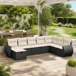Versatile 8-Piece Garden Sofa Set for Any Outdoor Setting