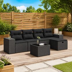 Practical 6-Piece Garden Sofa Set for Your Outdoor Area