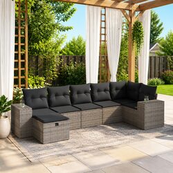 Ideal 7 Piece Outdoor Sofa Set for Your Patio or Backyard