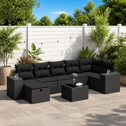 Functional 8-Piece Garden Sofa Set for Any Space