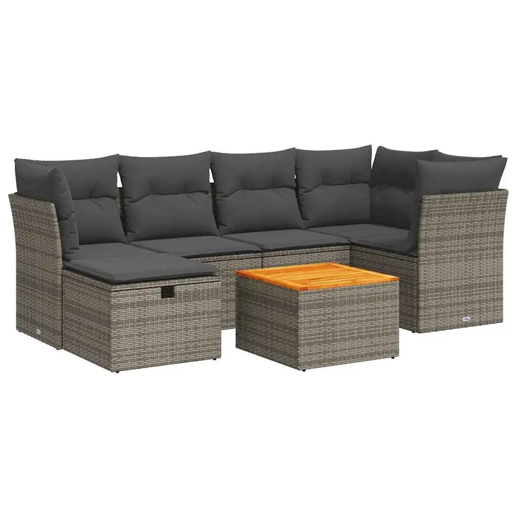 7-Piece Sofa Set for Outdoor Use