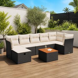 Practical 8 Piece Outdoor Sofa Set for Your Patio