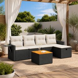 Functional 6-Piece Outdoor Sofa Set for Any Space