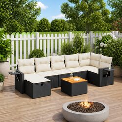 Practical 8-Piece Outdoor Sofa Set for Relaxation