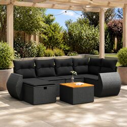 Practical 7-Piece Garden Sofa Set for Your Outdoor Needs