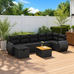 Versatile 8 Piece Garden Sofa Set for Relaxing Outdoors