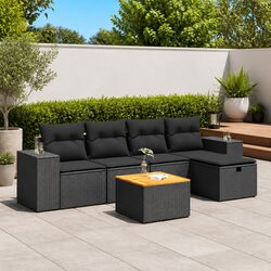 Functional Modular Garden Sofa Set for Outdoor Use