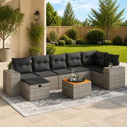 Versatile 8-Piece Outdoor Sofa Set for Your Patio