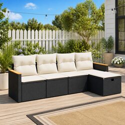 Functional 5 Piece Garden Sofa Set for Every Patio