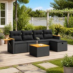 Practical 6-Piece Outdoor Sofa Set for Your Home