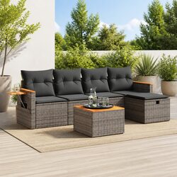 Practical 6-Piece Outdoor Sofa Set for Any Setting