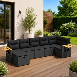 Practical 7 Piece Garden Sofa Set for Your Outdoor Needs