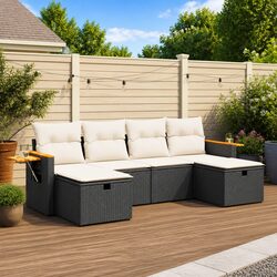 Practical 6-Piece Garden Sofa Set for Various Settings