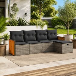 Versatile 5-Piece Outdoor Sofa Set for Any Backyard