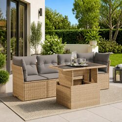Practical 5-Piece Outdoor Sofa Set for Any Space