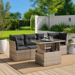 Versatile 5 Piece Sofa Set for Your Outdoor Needs