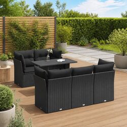 Practical 6 Piece Garden Sofa Set for Your Patio