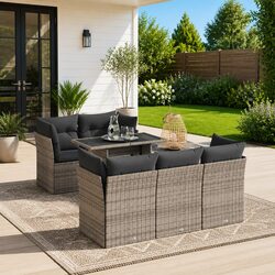 6-Piece Garden Sofa Set: Perfect for Outdoor Gatherings