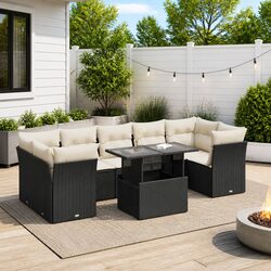 Practical 8-Piece Garden Sofa Set for Your Patio