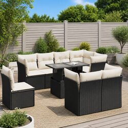Practical 9 Piece Outdoor Sofa Set for Every Home