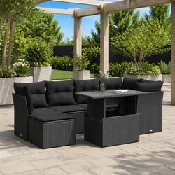 Versatile 7 Piece Garden Sofa Set for Your Patio